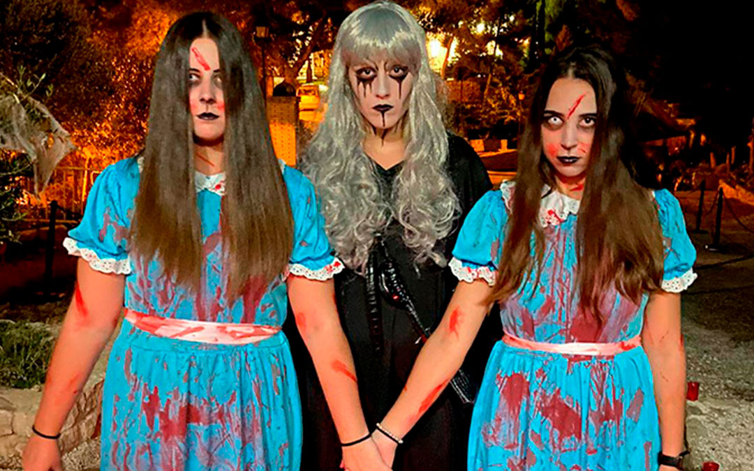 Imagen de archivo. Híjar se transformó en Halloween de 2022 en un Pueblo Maldito./ Carlos Gómez