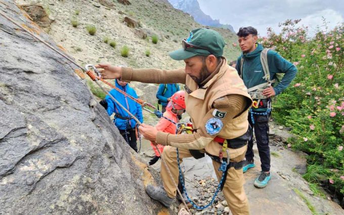 La Fundación Sarabastall de Caspe forma a los trabajadores del parque nacional del Karakorum en Pakistán