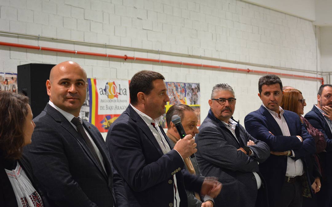 Discurso de las autoridades durante la bienvenida./I.M.