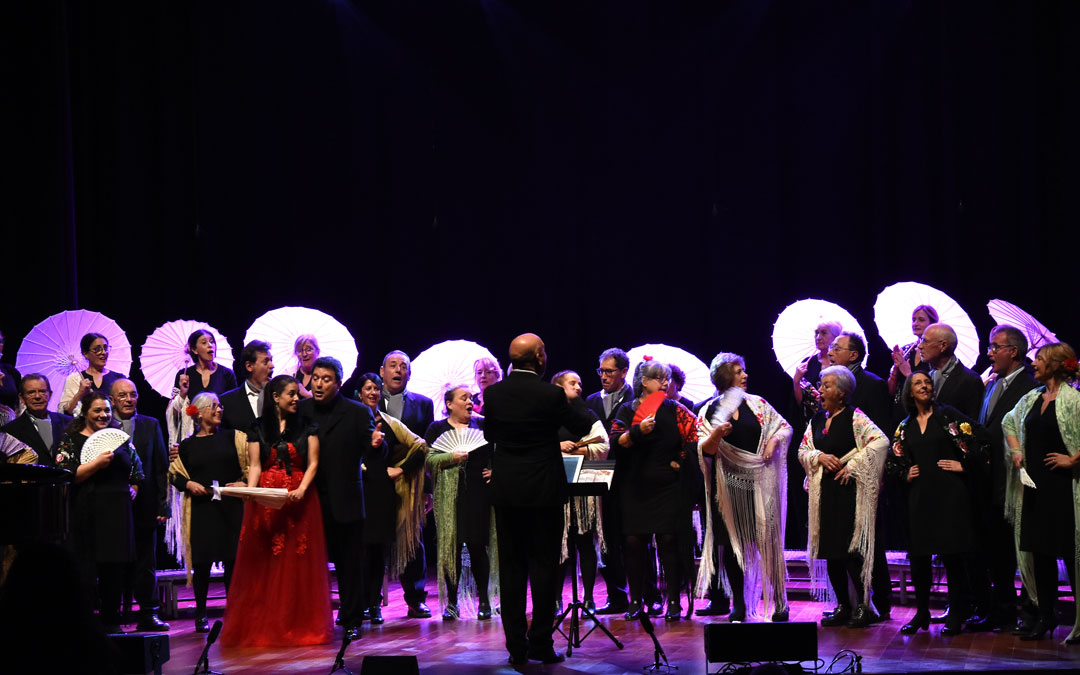 El coro 'Ciudad de Caspe' cuenta con 40 integrantes con perfiles muy variados./ Coro 'Ciudad de Caspe'