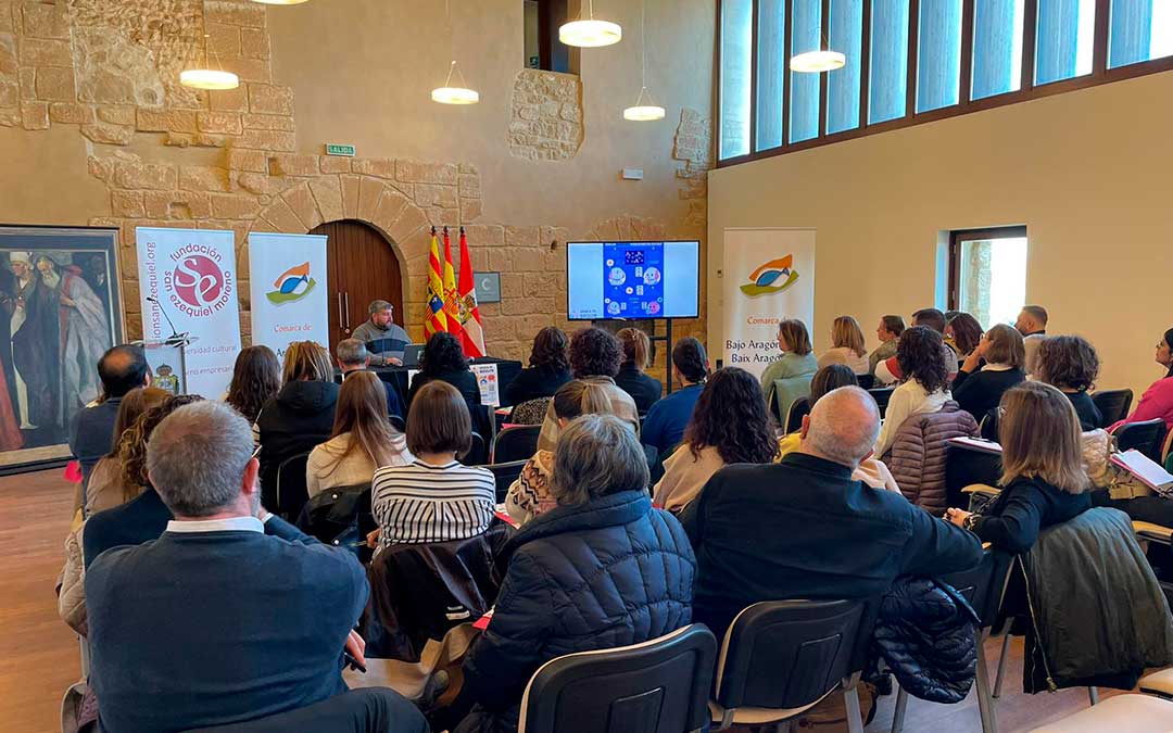 Un momento de la charla./ S.F.