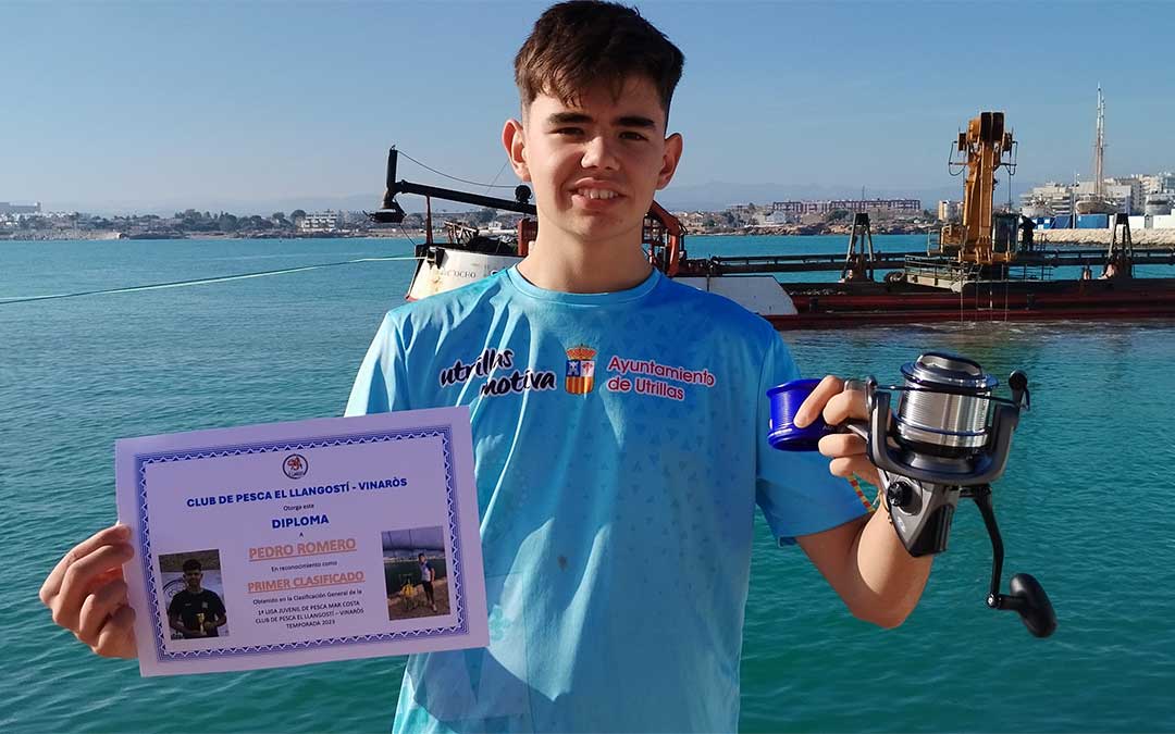 Pedro Romero, nuevo vencedor de la liga de pesca de Vinarós./ P.R.