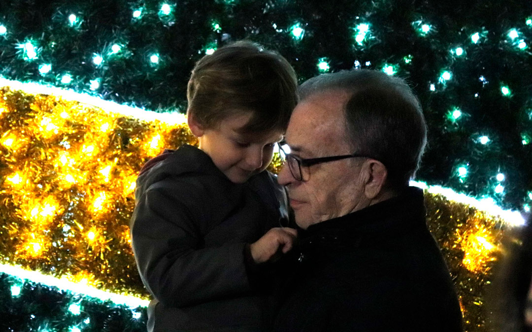 La ilusión por la Navidad se vivió por mayores y pequeños. /N.A.