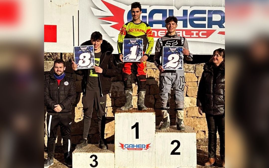 Adrián Garín, vencedor de la Dirt Track de Cataluña./ A.G.