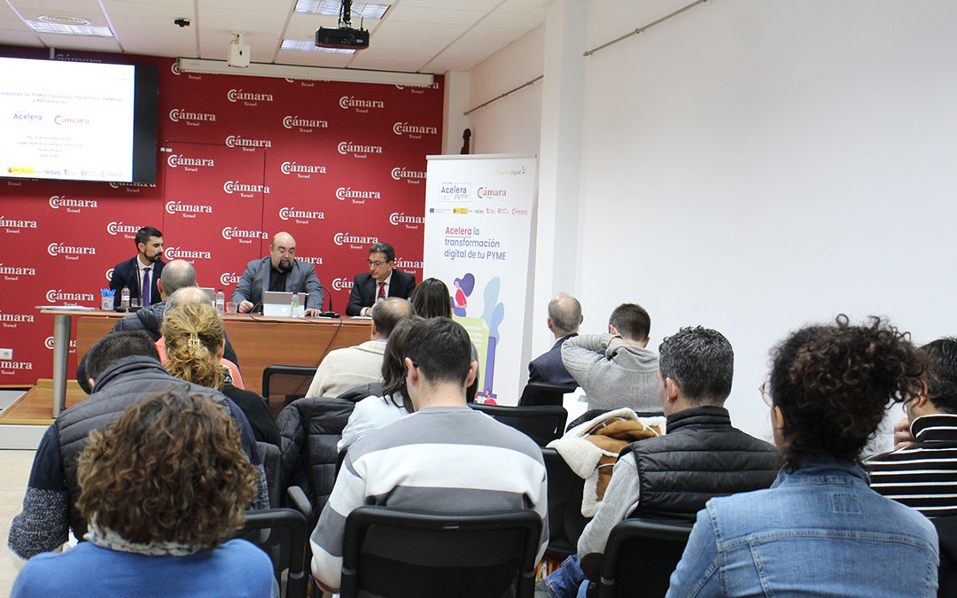 A la sesión en Alcañiz se conectaron desde Teruel y Calamocha. / B. Severino