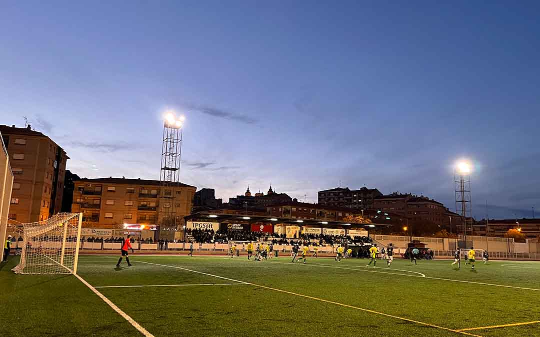 Último partido del año para el Alcañiz C.F. en Santa María. / E.P.