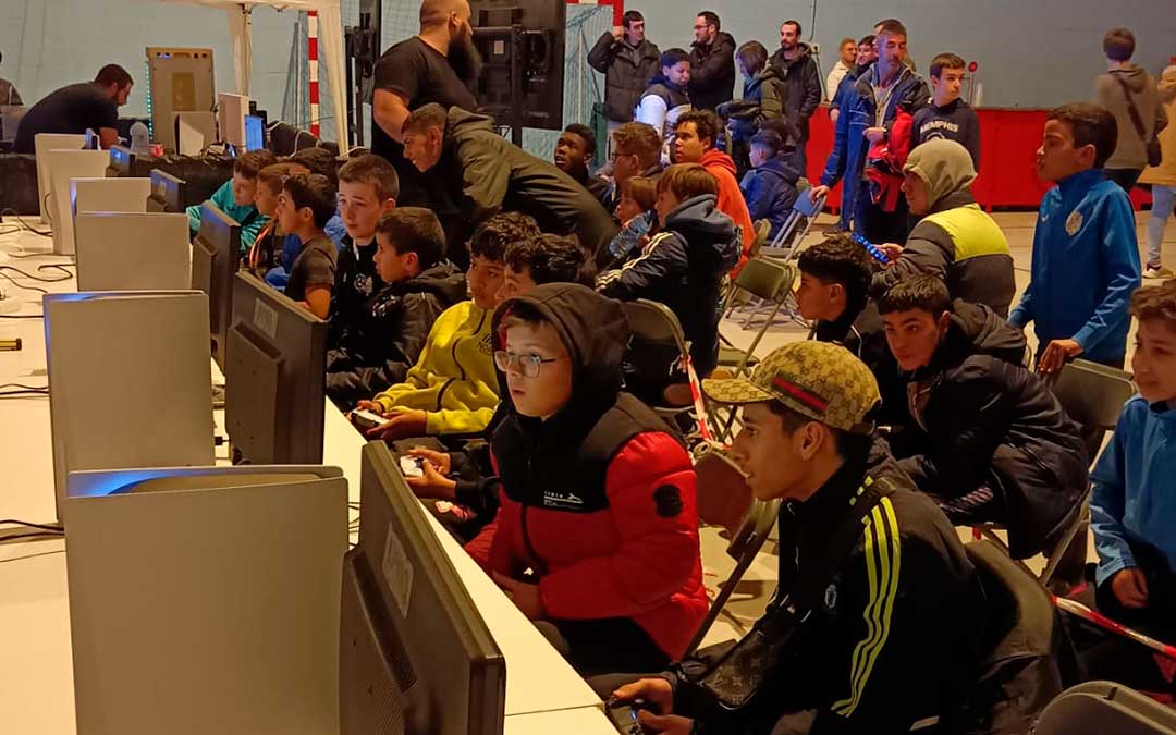 Una de las actividades del festival Caspe Gamer Party./ Ayto. Caspe