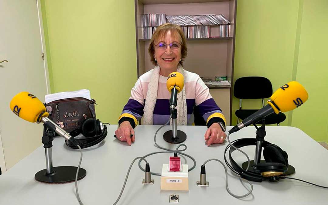 Celia Franco, responsable de Manos Unidas en Caspe y Comarca Bajo Aragón-Caspe./ S.F.