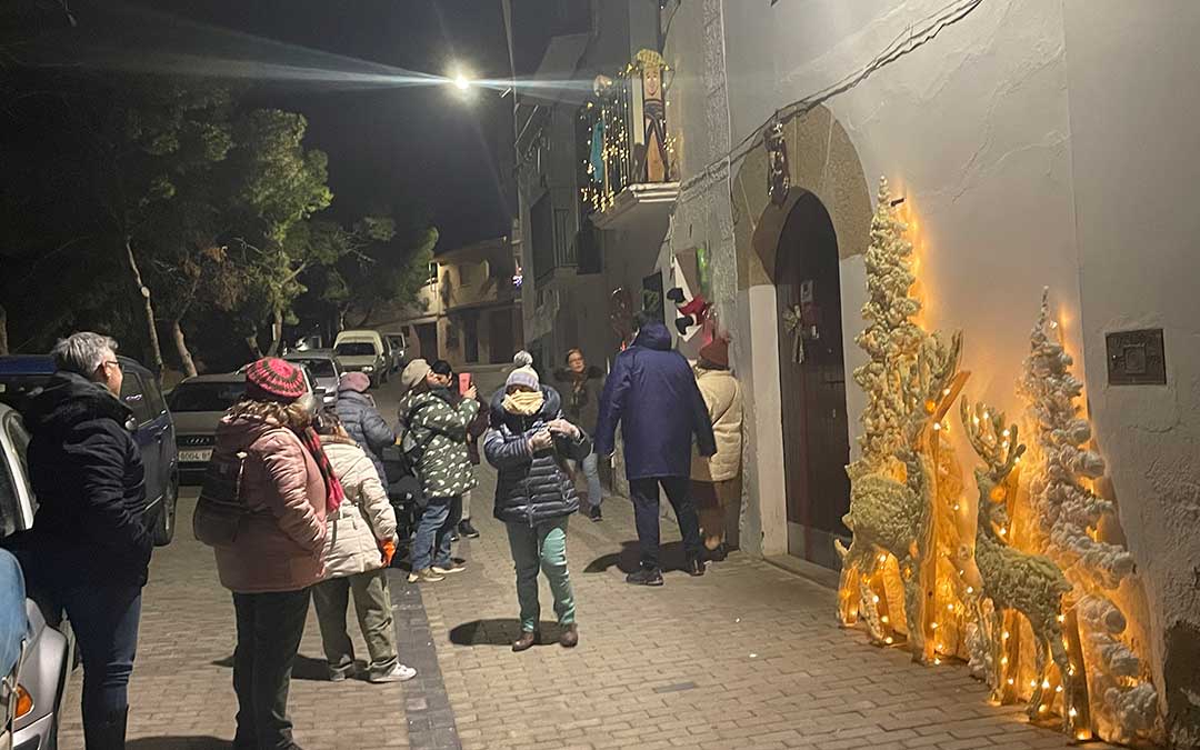 En cada fachada participante el jurado se sorprendía por el nivel de decoración./ S.F.