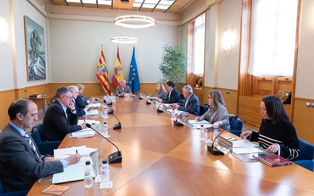 Consejo de Gobierno de la DGA este miércoles./DGA