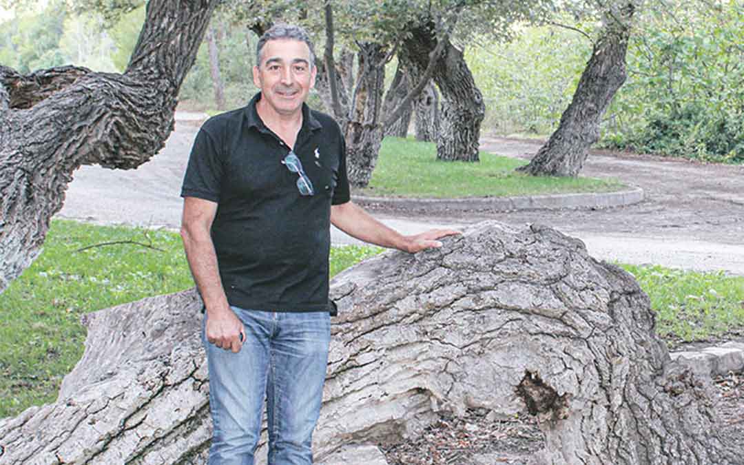 Fernando Taberner, alcalde de Nonaspe,/ La COMARCA