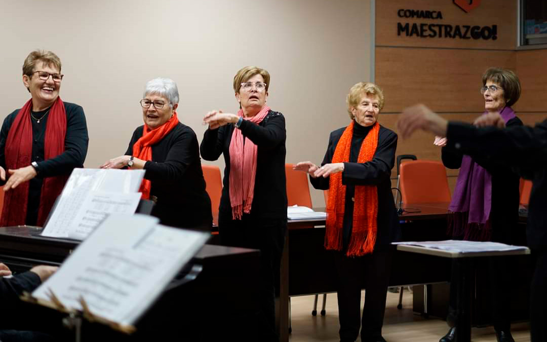 Jornada de Canto Gregoriano en la sede comarcal. /C.M.