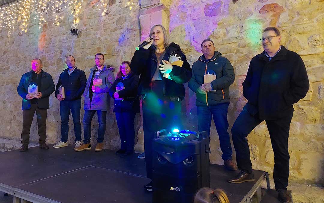 La alcaldesa Gloria Blanc, agradeció el respaldo y la presencia de los municipios que también participaron en el concurso. / J.L.