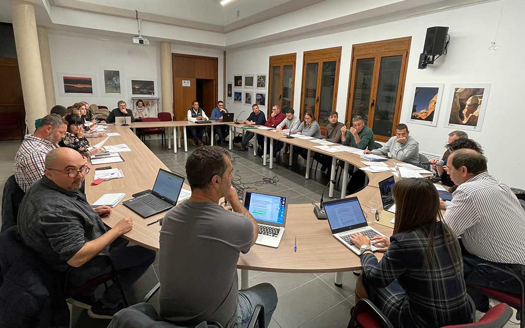 Momentos antes de comenzar el pleno ordinario./ S.F.