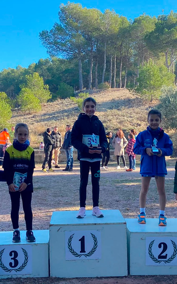 Podiums del resto de categorías. A.Z