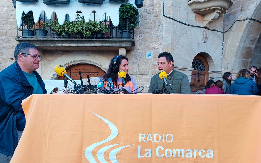Programa especial emitido desde Calaceite./L.C.