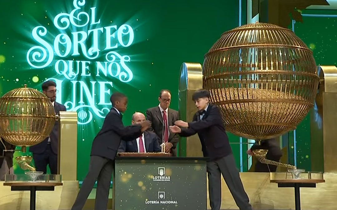 Sorteo de Lotería de Navidad 2023./ RTVE