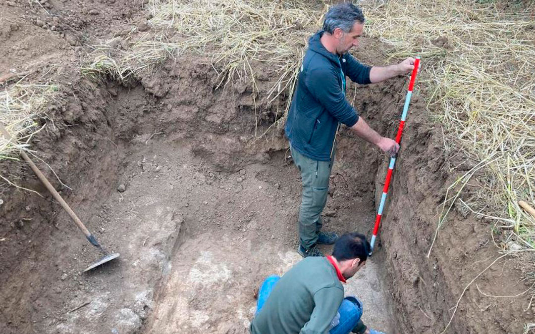 Los arqueólogos han estado trabajando en el territorio./ GEMA