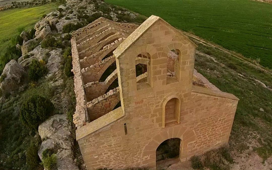La ermita de San Miguel fue una de las seis principales ermitas de Alcañiz. Entró en la Lista Roja en mayo de 2023./ Icarus Alcañiz.