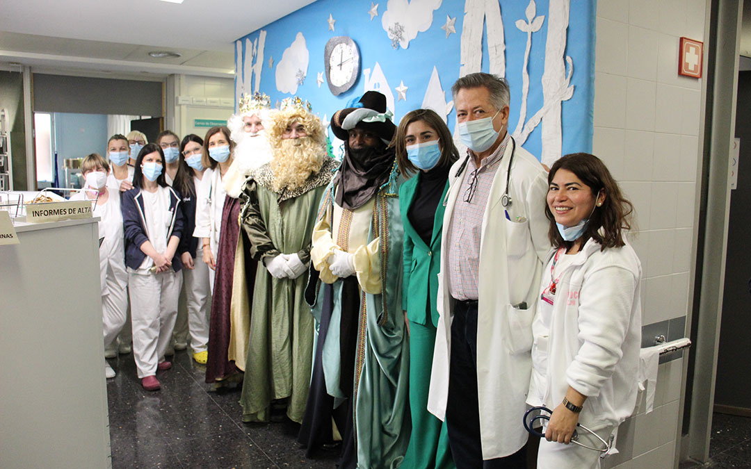 En Urgencias eran esperados los Reyes Magos. / B. Severino