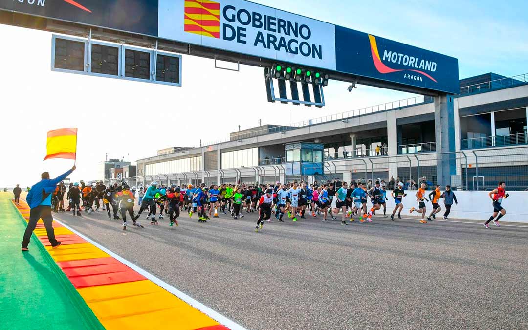 Gran salida de La Invernal de 2024./ Motorland
