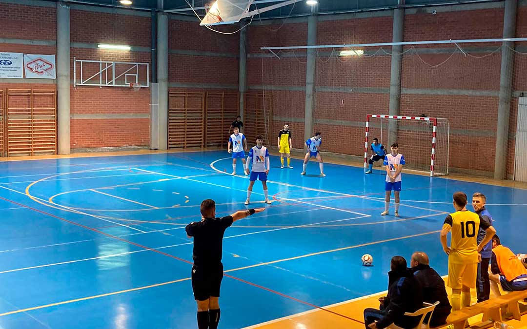 Derbi del Bajo Martín entre el Boca Híjar y el Zafán F.S. / J.B.B.