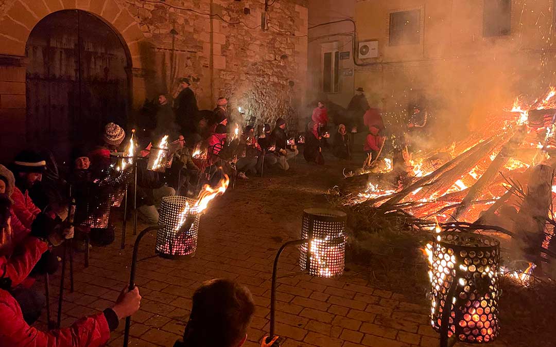 Final del recorrido en la plaza de la Iglesia./ S.F.