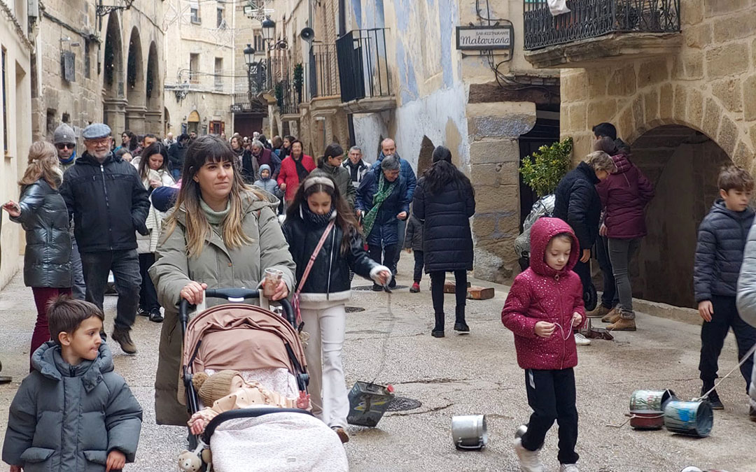 'Calderons' en La Fresneda./ J.L.