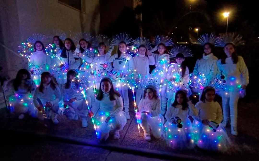 Animación en la cabalgata de Híjar. / Ayto. Híjar