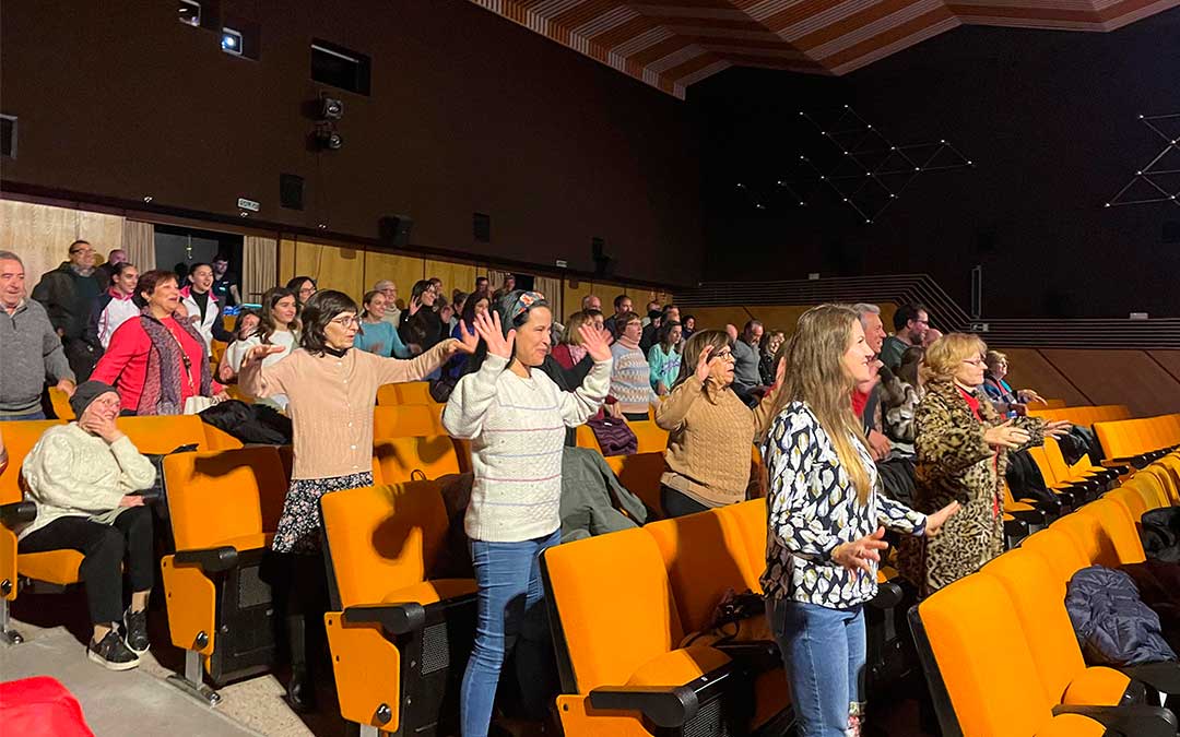 El público participó durante toda la gala./ S.F.