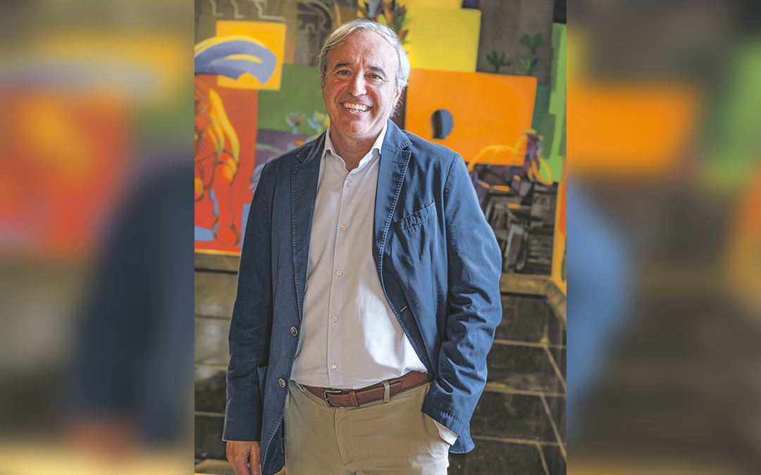 El presidente del Gobierno de Aragón, Jorge Azcón./ L.C.