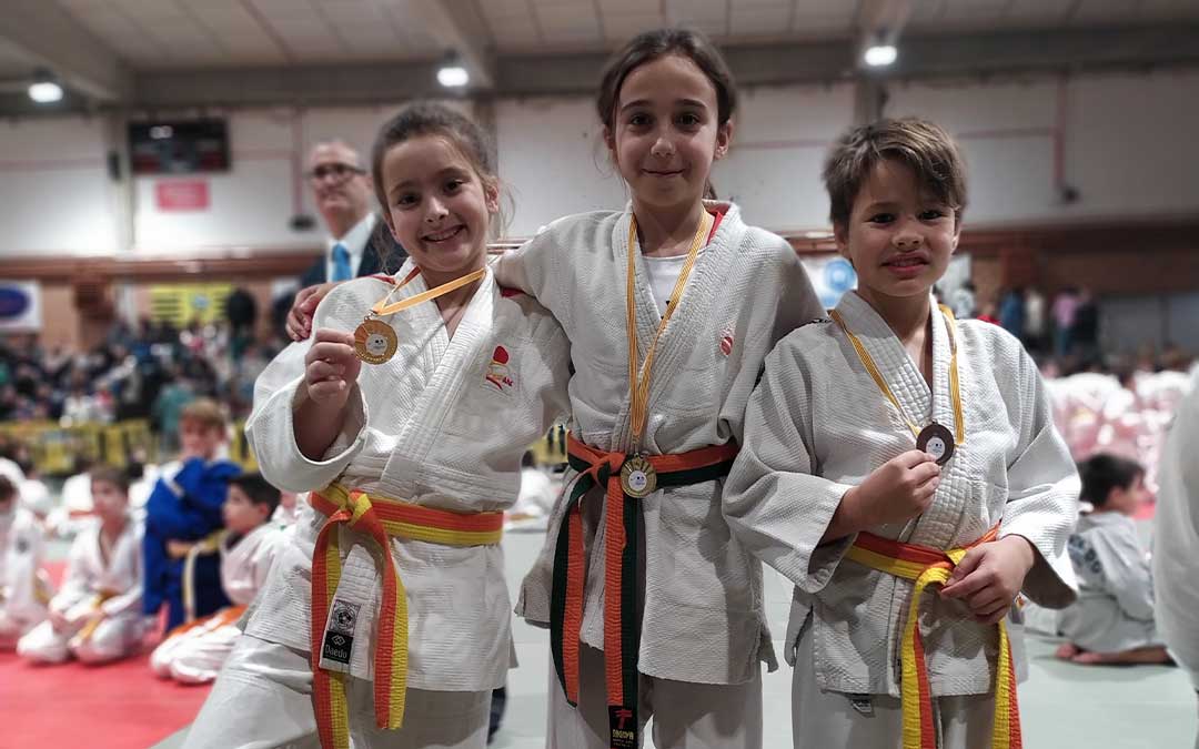 El Judo Alcañiz, presente en la Copa de Aragón benjamín./ Judo Alcañiz