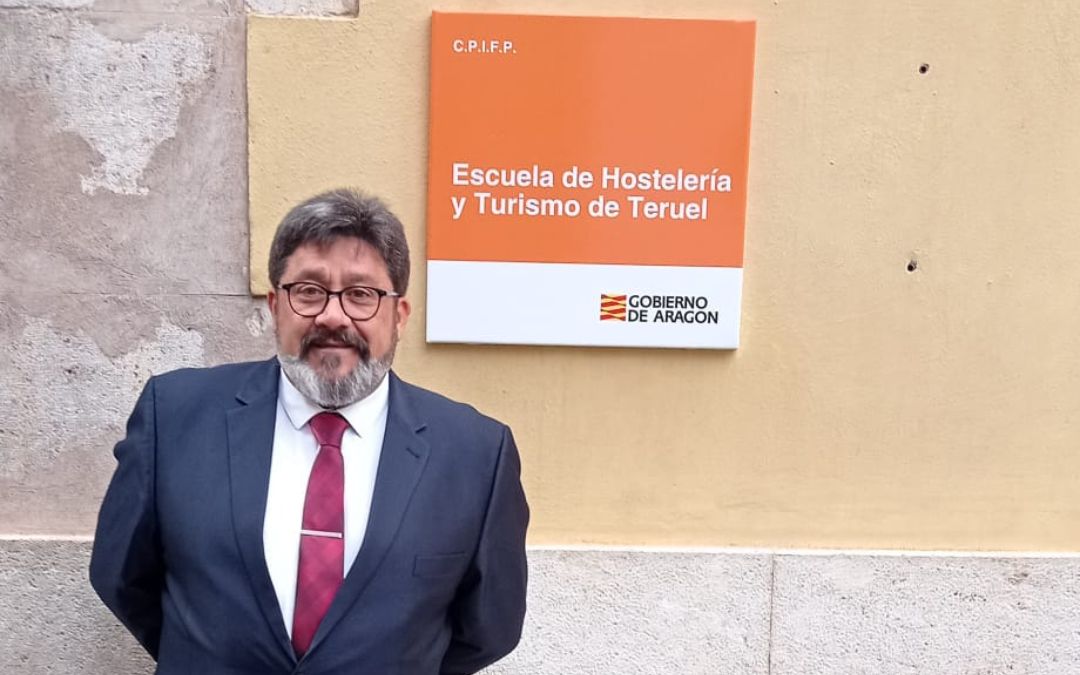 Luis Berzosa, director de la Escuela de Hostelería y Turismo de Teruel./ L.C.