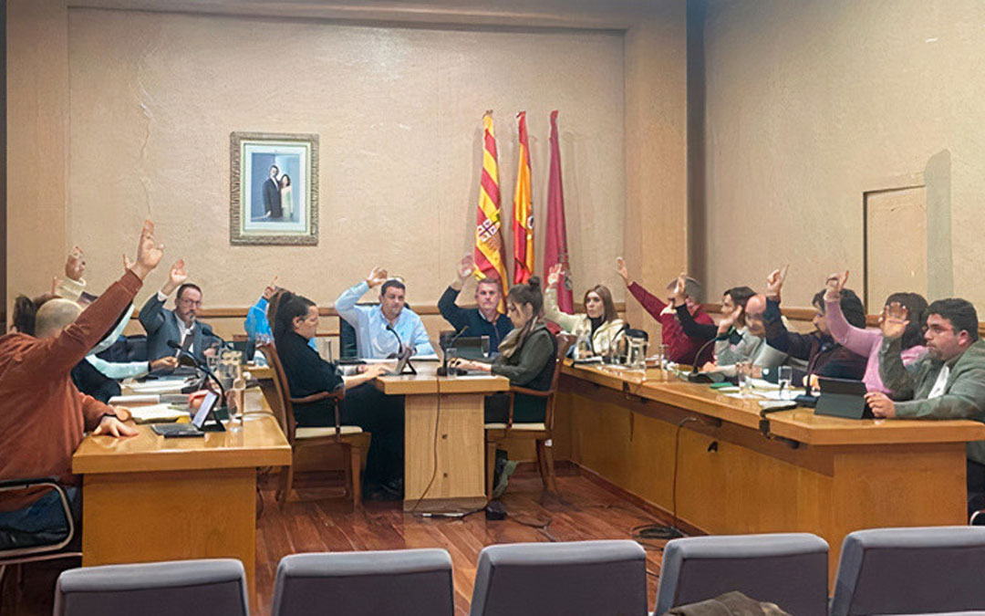 Imagen del pleno celebrado este lunes./ M.M.R.