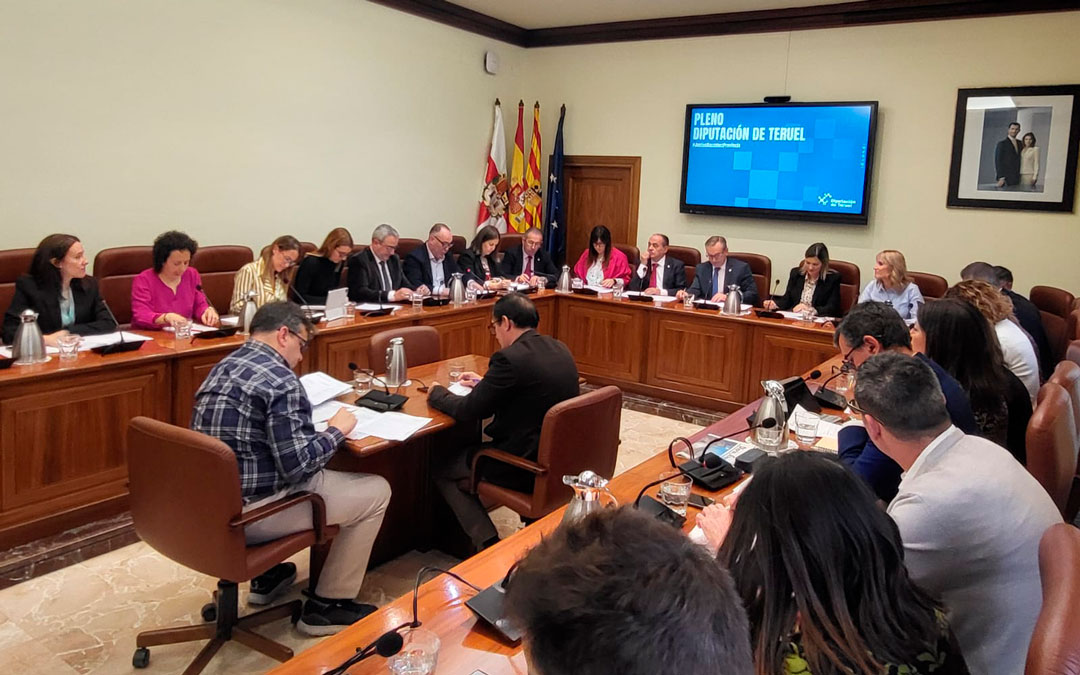 Imagen del pleno celebrado este miércoles./DPT