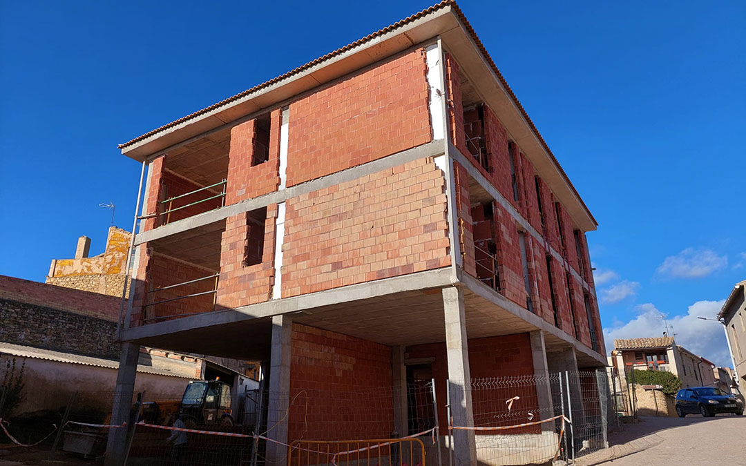 El nuevo edificio albergará 4 pisos de alquiler social./ J.L.