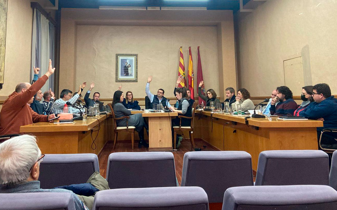 PP, PAR, Vox y Teruel Existe votaron a favor del presupuesto./ M.M.R.