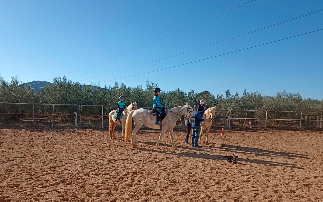 El picadero se busca sustituir por establos preparados. /A.C.
