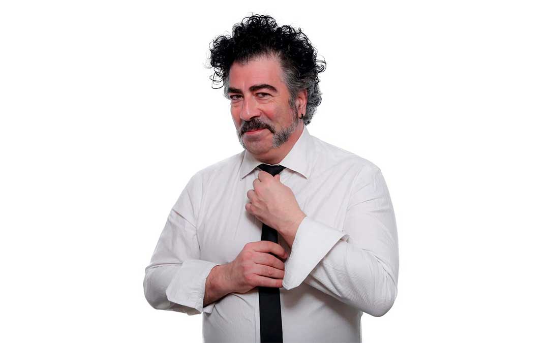 Agustín Jiménez llega a Alcañiz este sábado con el Mes de la Comedia. / L.C.