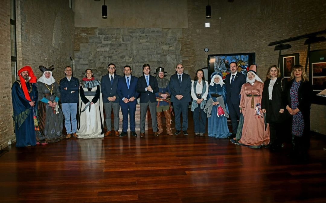 Presentación del evento este viernes en Zaragoza./ Ayuntamiento de Alcañiz.