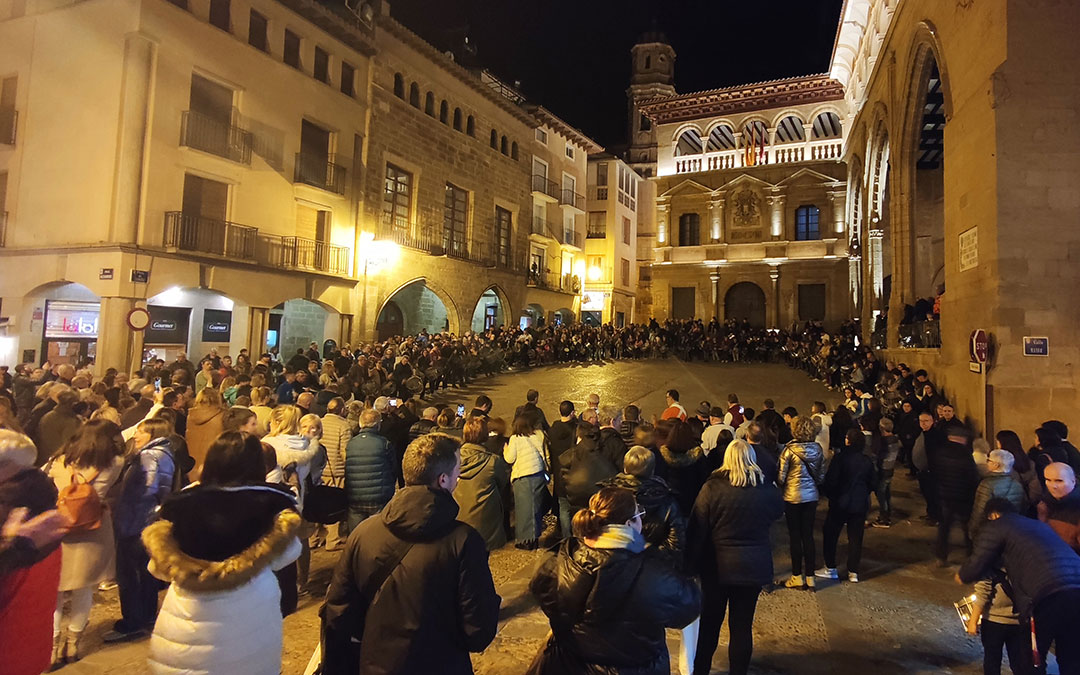 Miércoles de Ceniza en Alcañiz. Concentración de tambores. / Alberto Gracia