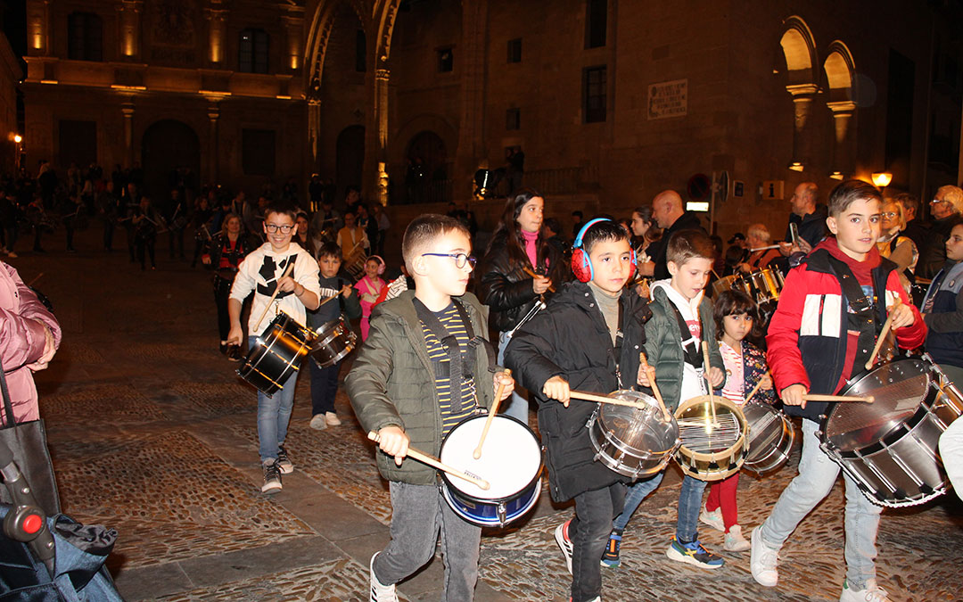 Miércoles de Ceniza en Alcañiz. Concentración de tambores. / B. Severino