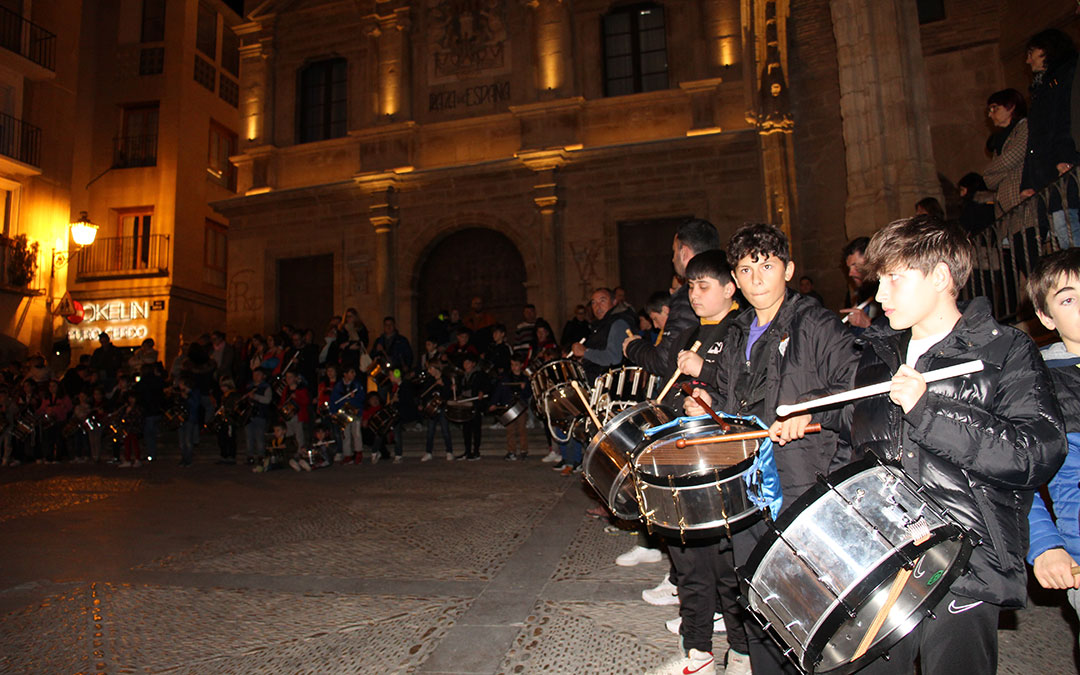 Miércoles de Ceniza en Alcañiz. Concentración de tambores. / B. Severino