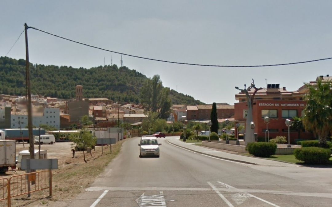 Entrada al casco urbano donde comenzarán los trabajos./ Google Maps.