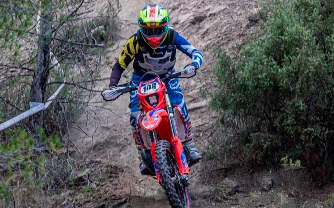 Armengol compitiendo en la Copa de España de Hard Enduro. / J.A.