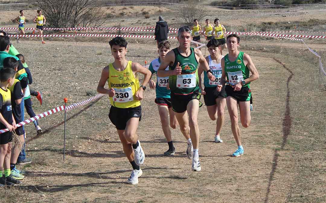 Grupo secundario en la prueba masculina. / E.P.