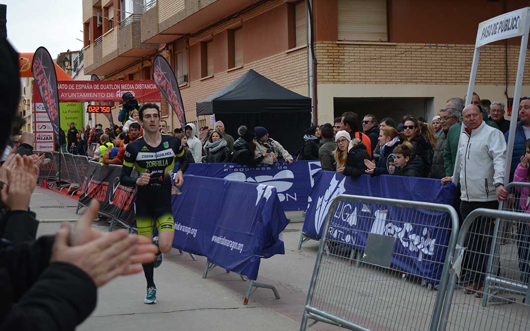 Fernando Zorrilla durante la competición./I.M.