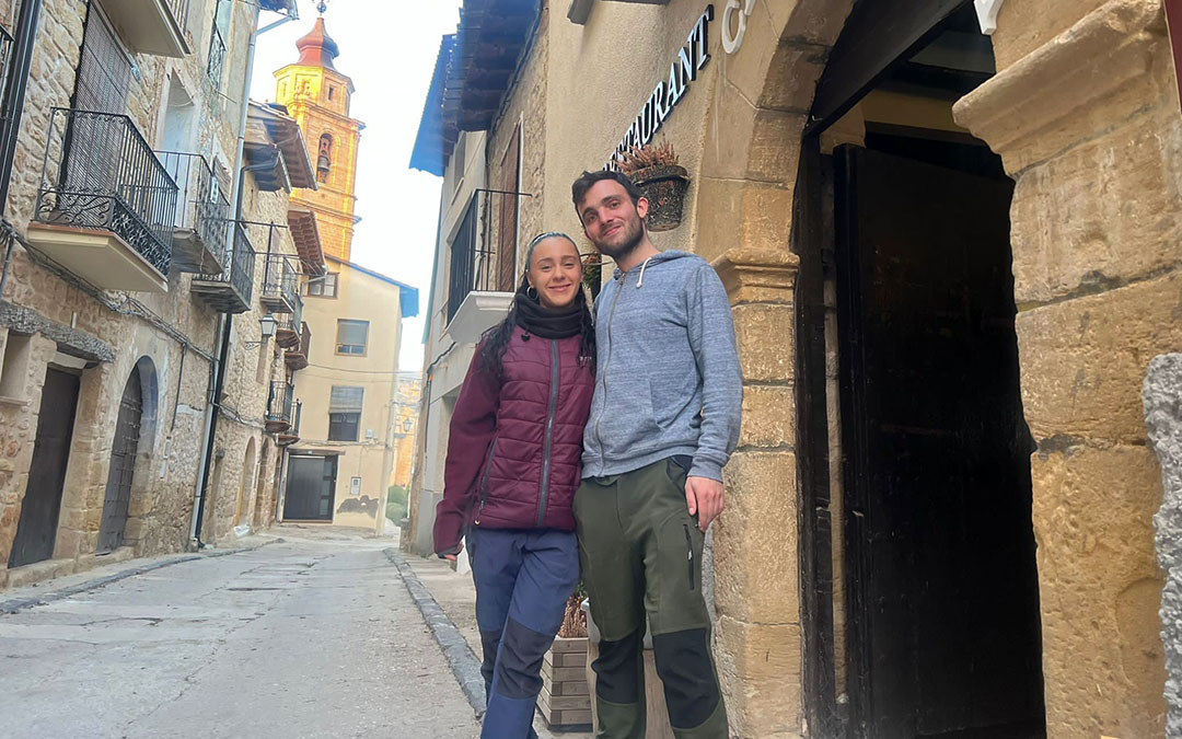 Edu Borrero y Susana Ramón ultiman la puesta en marcha del Casa Nostra./ L.C.