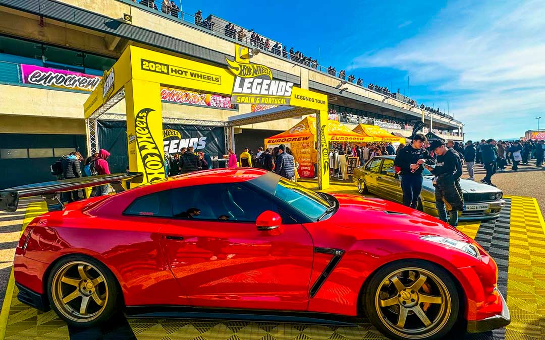 Hot Wheels Legends Tour 2024 en Eurocrew. / Motorland Aragón