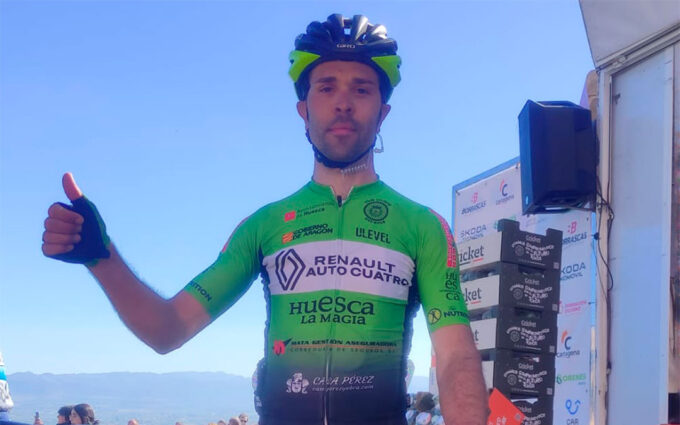 Jonás Sancho termina segundo en la etapa final de la Vuelta Guadalentín en Murcia